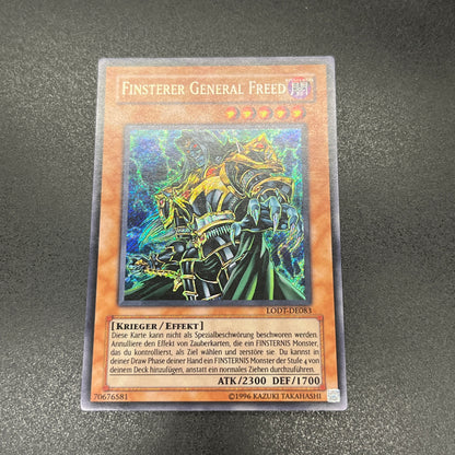 遊戯王　ダーク・ジェネラル・フリード/シークレット/ドイツ/EU版
