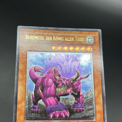 遊戯王　百獣王 ベヒーモス/レリーフ/ドイツ/1st