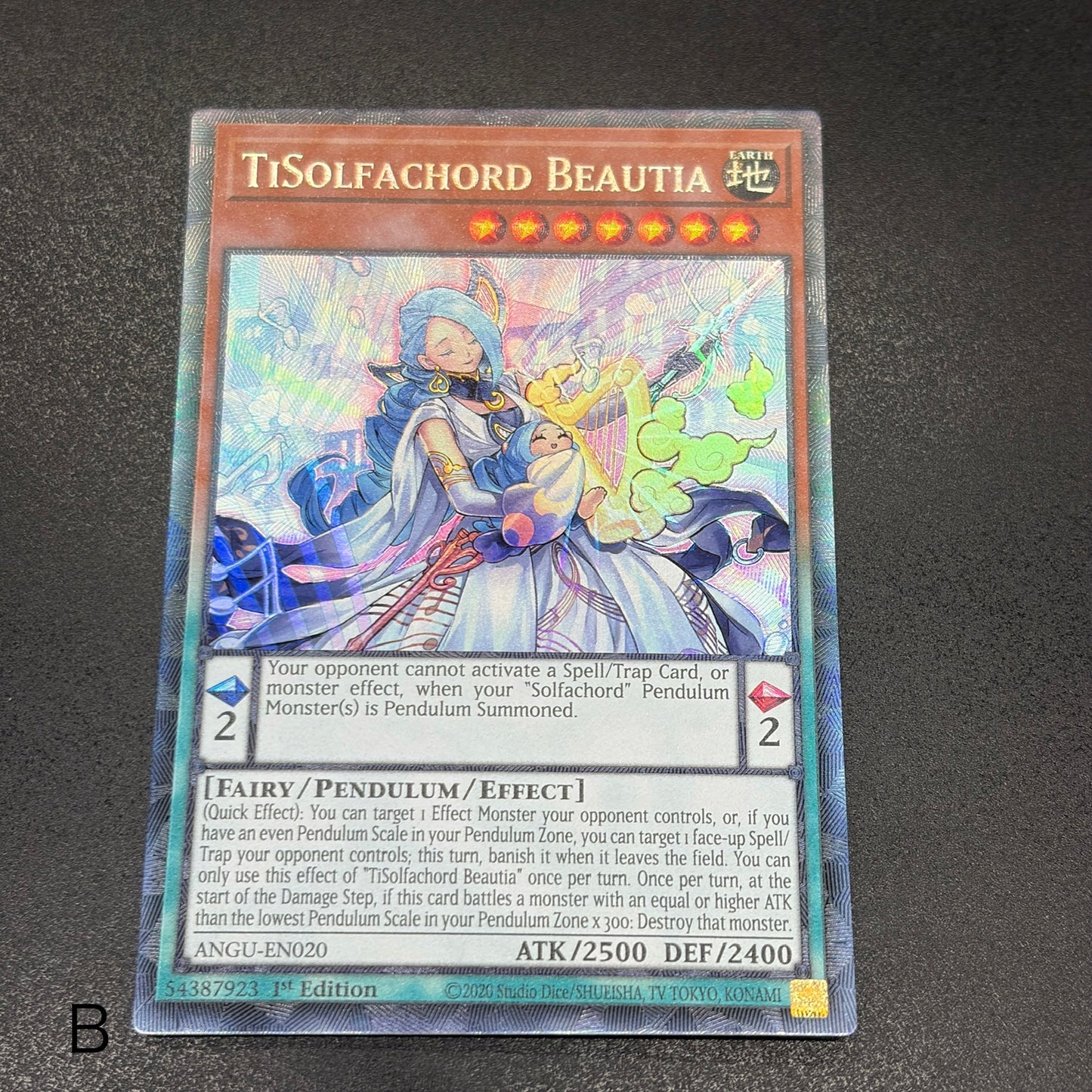 遊戯王　シドレミコード・ビューティア/コレクターズレア/英語/1st/EU