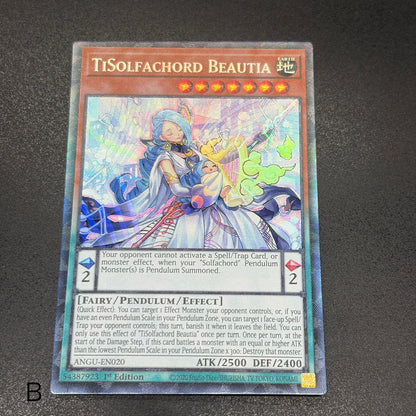 遊戯王　シドレミコード・ビューティア/コレクターズレア/英語/1st/EU