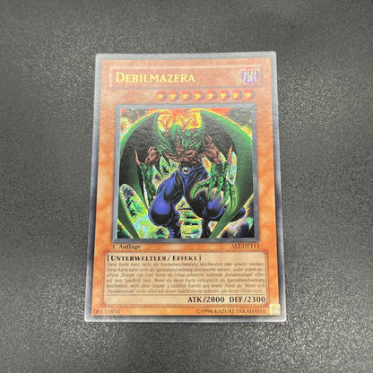 遊戯王　デビルマゼラ/シークレット/ドイツ/1st/EU