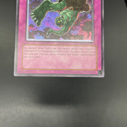 遊戯王　異次元の落とし穴/レリーフ/ドイツ語/EU版