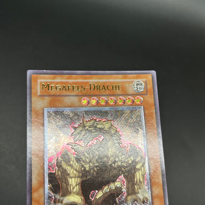 遊戯王　メガロック・ドラゴン/レリーフ/ドイツ/1st/EU版