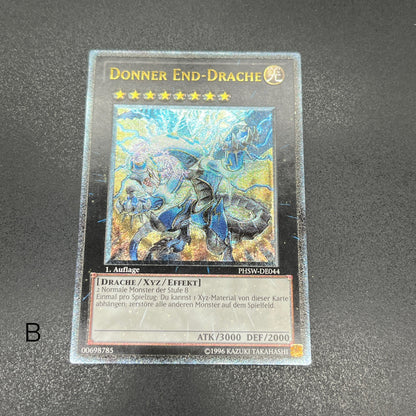 遊戯王　サンダー・エンド・ドラゴン/レリーフ/ドイツ/1st/EU版