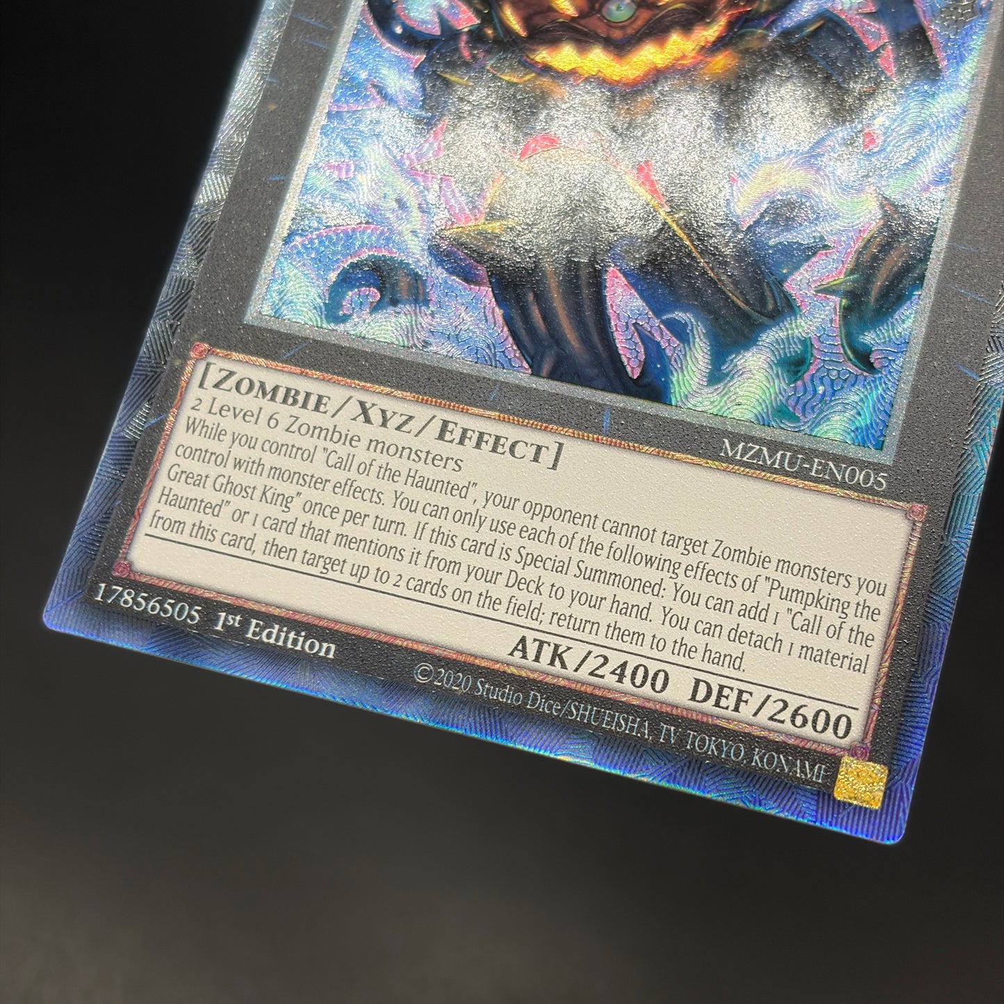 遊戯王　Pumpking the Great Ghost King/コレクターズ/英語/1st/EU版
