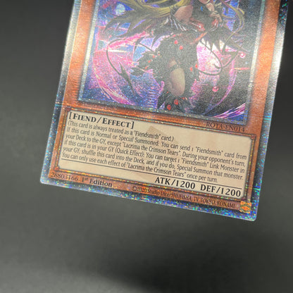 遊戯王　紅涙の魔ラクリモーサ/クオシク/英語/1st/EU版