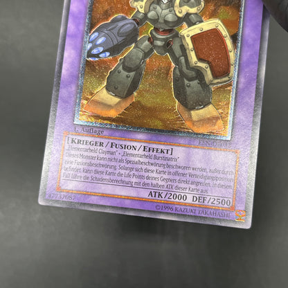 遊戯王　Ｅ・ＨＥＲＯ ランパートガンナー/レリーフ/ドイツ/EU版