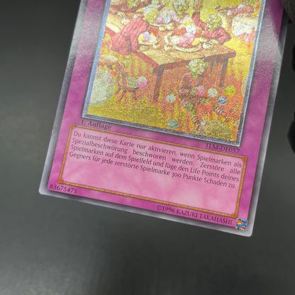 遊戯王　トークン謝肉祭/レリーフ/ドイツ語/1st/EU版