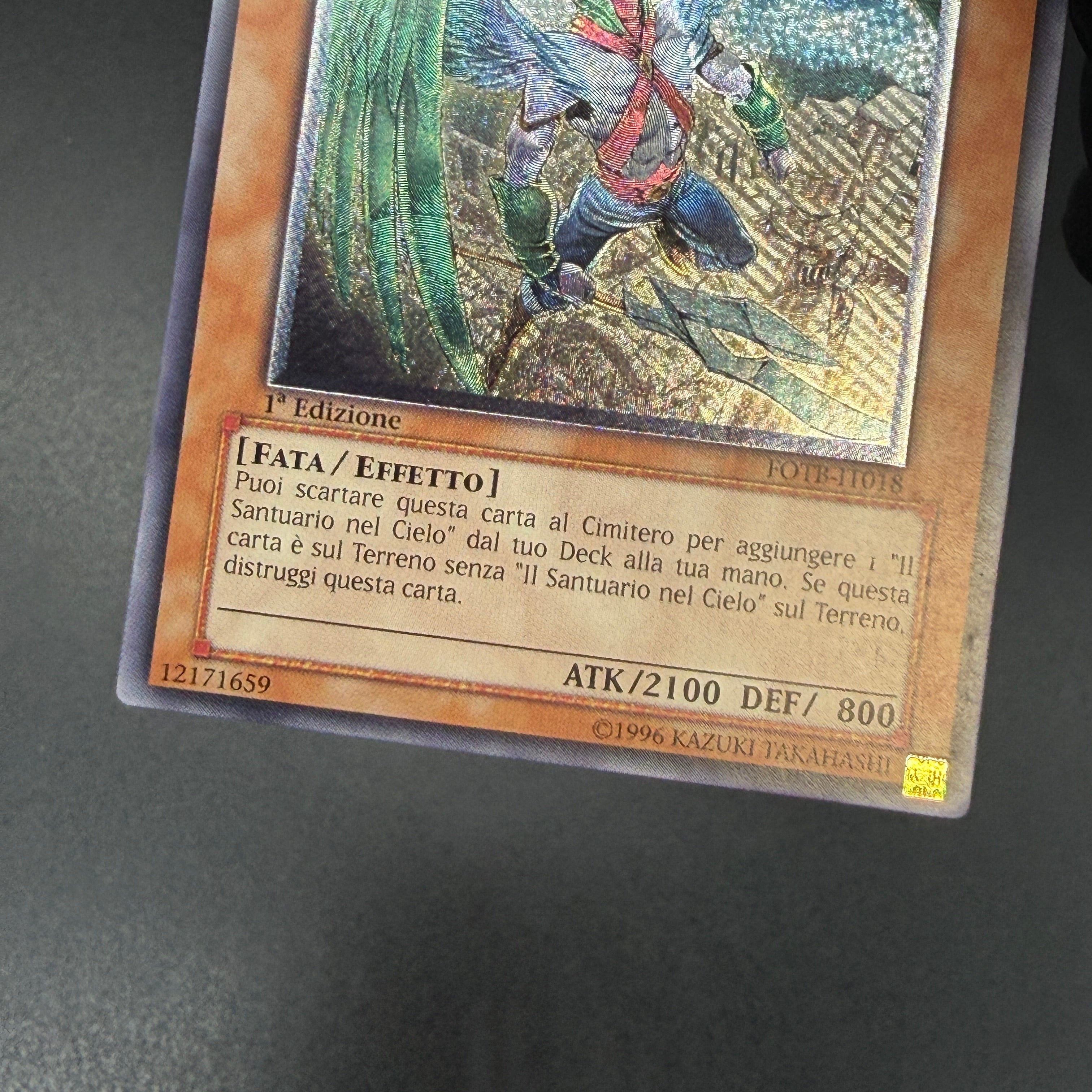 遊戯王 天空の使者 ゼラディアス/レリーフ/イタリア/1st/EU版 – カード