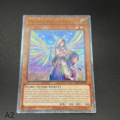 遊戯王　宣告者の巫女/レリーフ/英語/EU