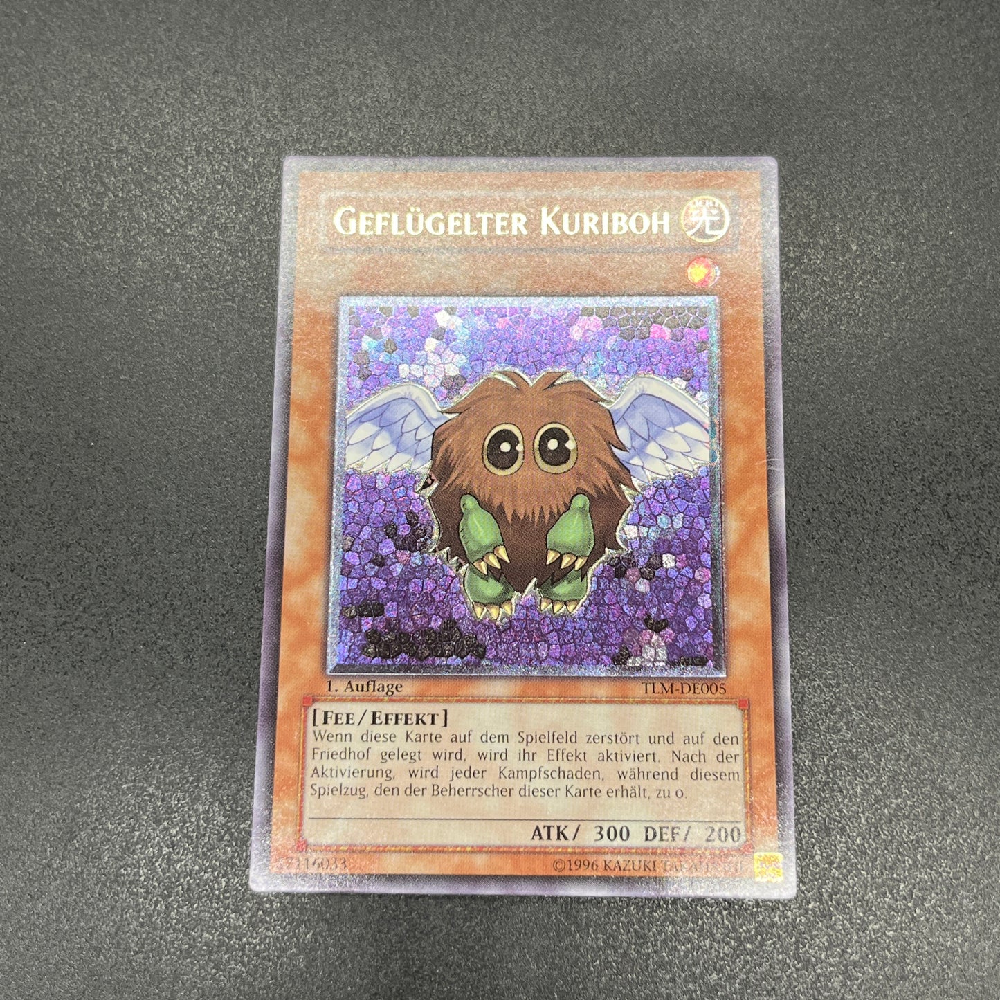 遊戯王　ハネクリボー/レリーフ/ドイツ語/1st/EU版