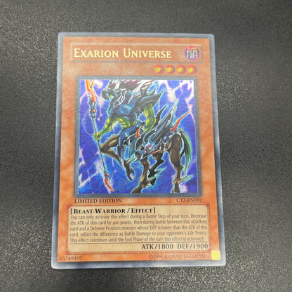 遊戯王　イグザリオン・ユニバース/シークレット/英語