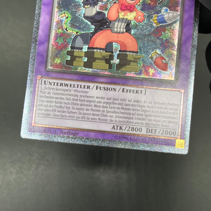 遊戯王　デストーイ・マッド・キマイラ/レリーフ/ドイツ語/1st/EU版