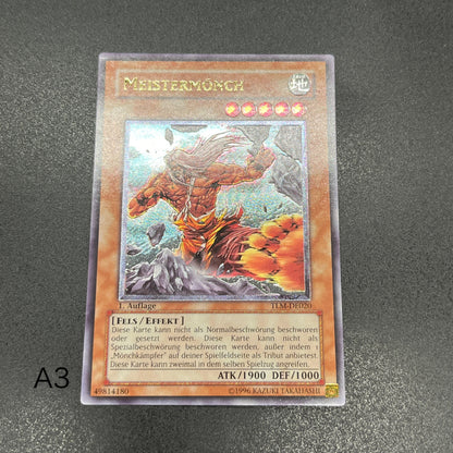 遊戯王　マスターモンク/レリーフ/ドイツ語/1st/EU版