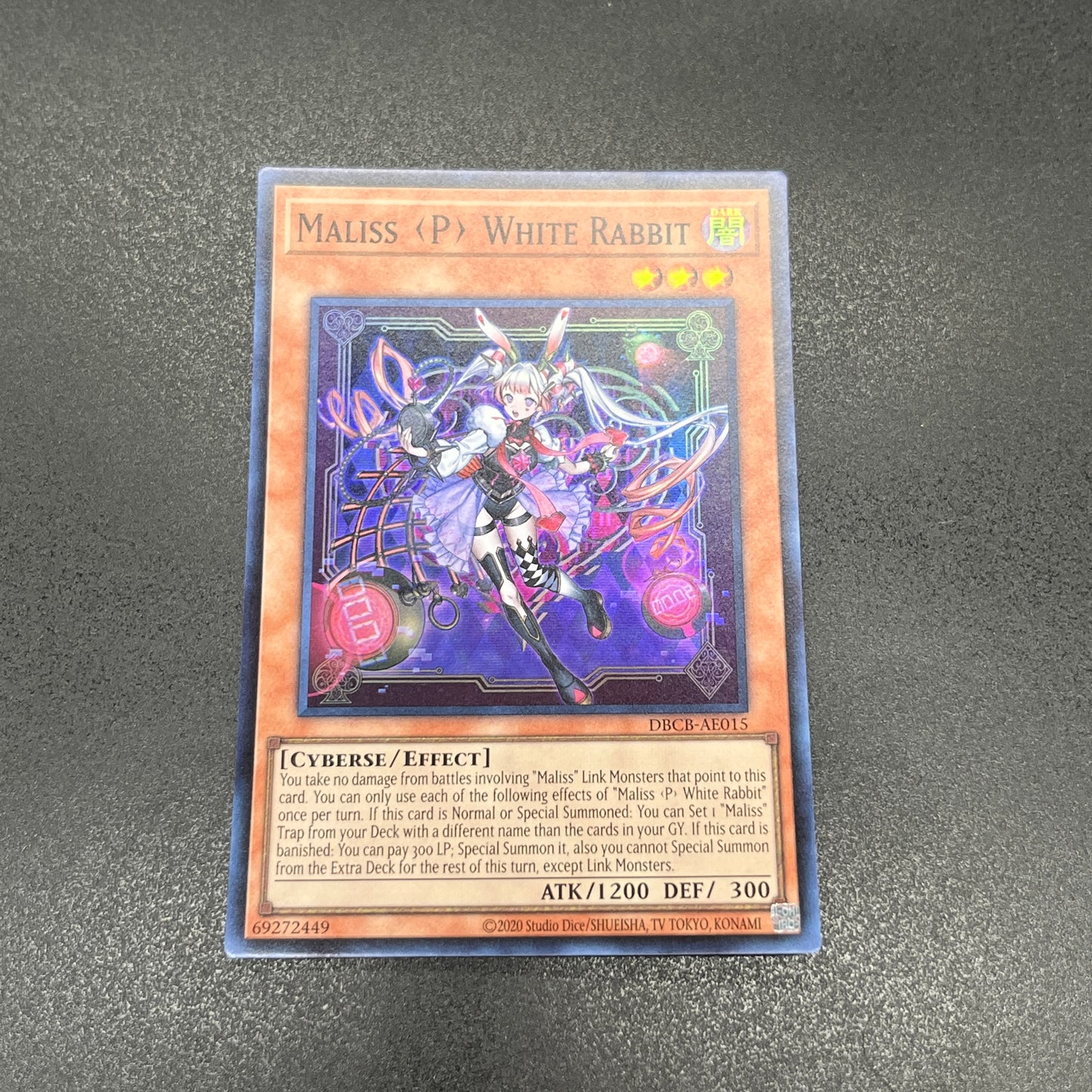 遊戯王　Ｍ∀ＬＩＣＥ＜Ｐ＞Ｗｈｉｔｅ Ｒａｂｂｉｔ/スーパー/英語/泰亜版