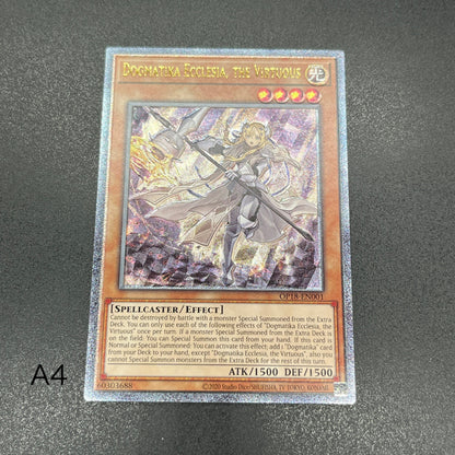 遊戯王　教導の聖女エクレシア/レリーフ/英語/EU版