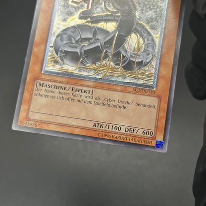 遊戯王　プロト・サイバー・ドラゴン/レリーフ/ドイツ語/EU版