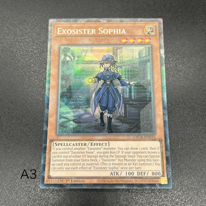 遊戯王　エクソシスター・ソフィア/コレクターズレア/英語/1st/EU版