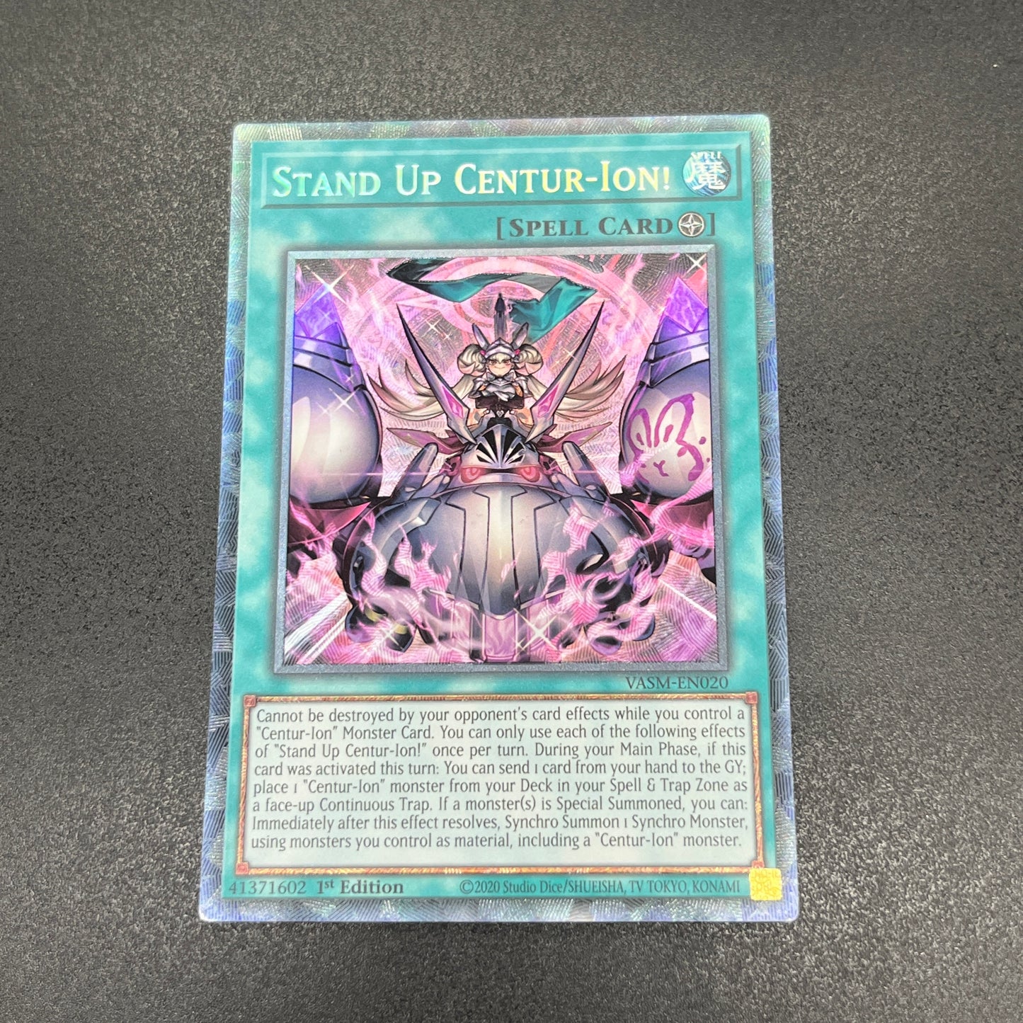 遊戯王　スタンドアップ・センチュリオン！/コレクターズレア/英語/1st/EU版