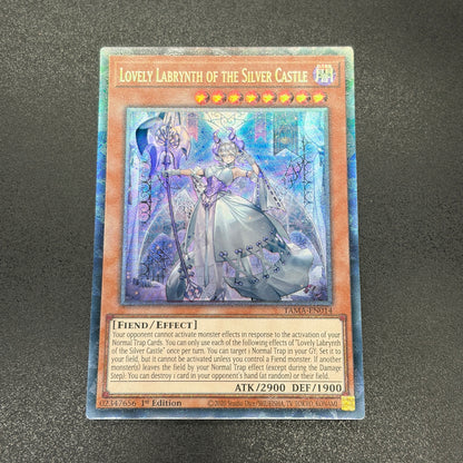 遊戯王　白銀の城のラビュリンス/コレクターズレア/英語/1st/EU版