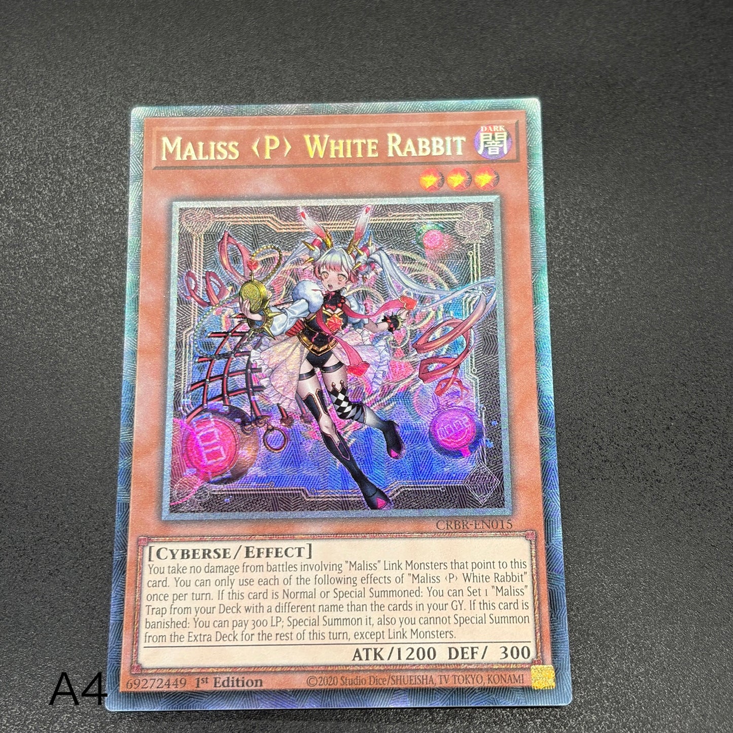 遊戯王　Ｍ∀ＬＩＣＥ＜Ｐ＞Ｗｈｉｔｅ Ｒａｂｂｉｔ/コレクターズ/英語/1st/EU
