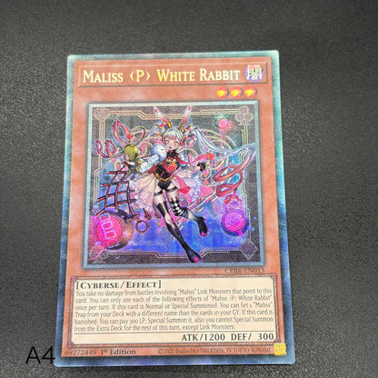遊戯王　Ｍ∀ＬＩＣＥ＜Ｐ＞Ｗｈｉｔｅ Ｒａｂｂｉｔ/コレクターズ/英語/1st/EU