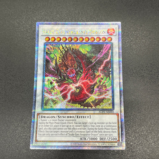 遊戯王　蛇眼の断罪龍/クオシク/英語/泰亜版
