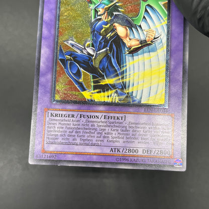 遊戯王　Ｅ・ＨＥＲＯ テンペスター/レリーフ/ドイツ/EU版