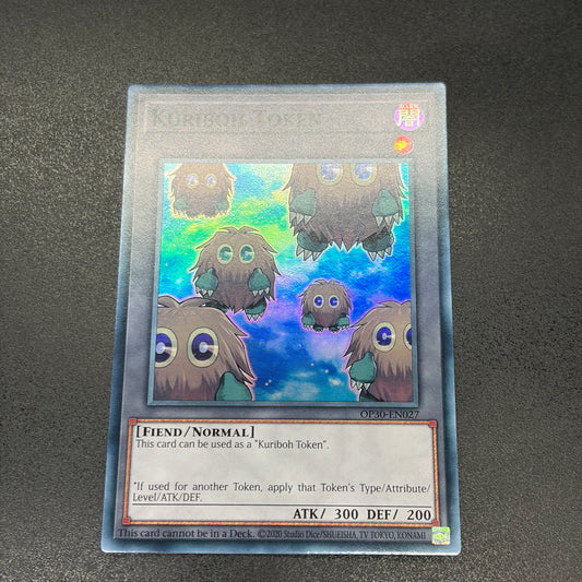 遊戯王　クリボートークン/スーパー/英語/EU版