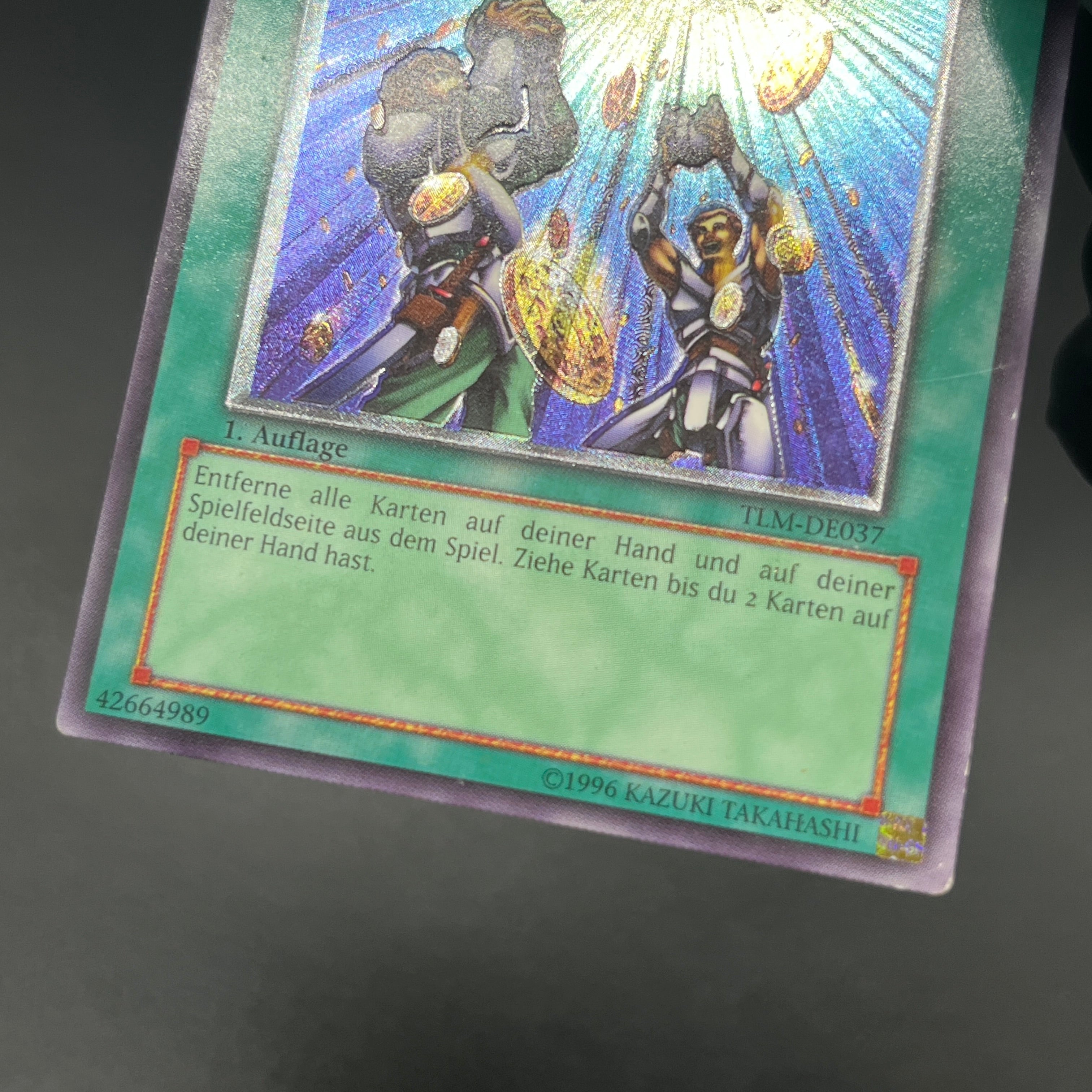 遊戯王 天よりの宝札/レリーフ/ドイツ語/1st/EU版 – カードショップ