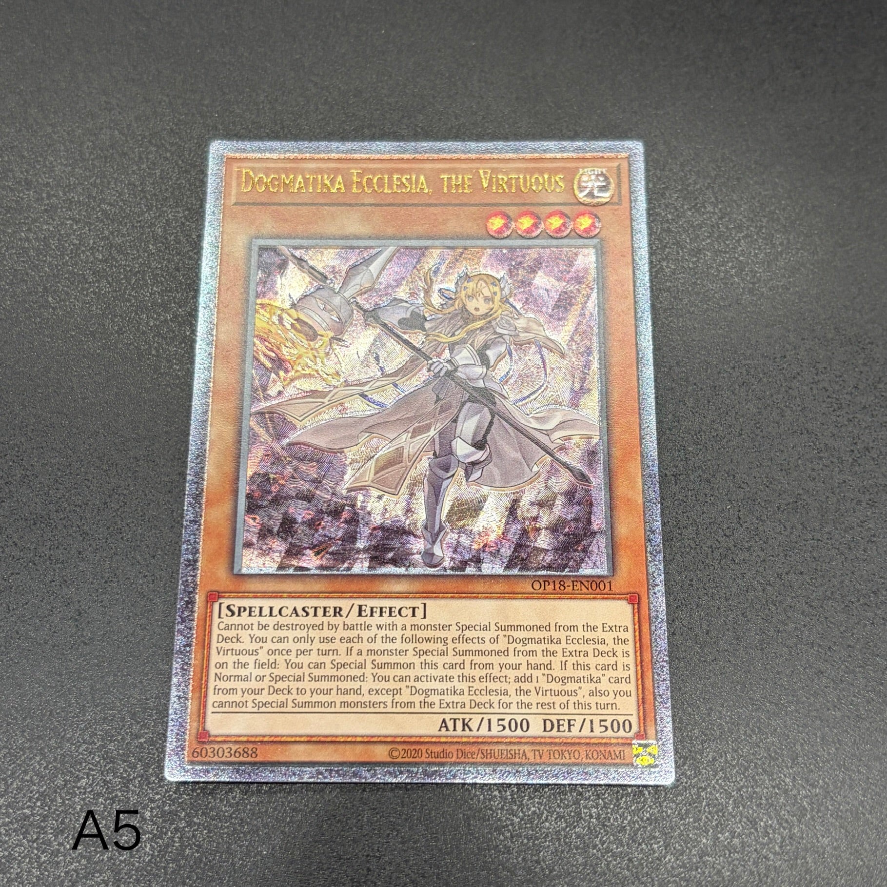 遊戯王　EU版レリーフ 遊戯王 教導の聖女エクレシア/レリーフ/英語/EU版 – カードショップ