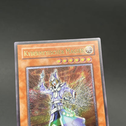 遊戯王　サイバネティック・マジシャン/レリーフ/ドイツ語/EU版