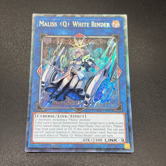 遊戯王　Ｍ∀ＬＩＣＥ＜Ｑ＞ＷＨＩＴＥ ＢＩＮＤＥＲ/コレクターズ/英語/1st/EU