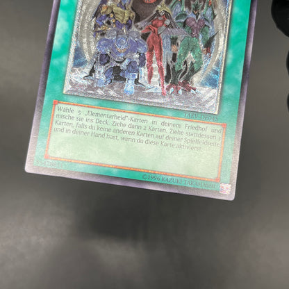 遊戯王　ホープ・オブ・フィフス/レリーフ/ドイツ語/EU版