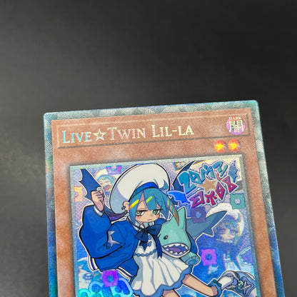 遊戯王　Ｌｉｖｅ☆Ｔｗｉｎ リィラ/コレクターズレア/英語/1st/EU版