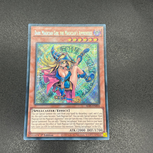 遊戯王　魔術師の弟子－ブラック・マジシャン・ガール/シークレット/英語/1st/EU