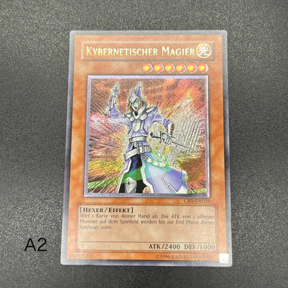 遊戯王　サイバネティック・マジシャン/レリーフ/ドイツ語/EU版