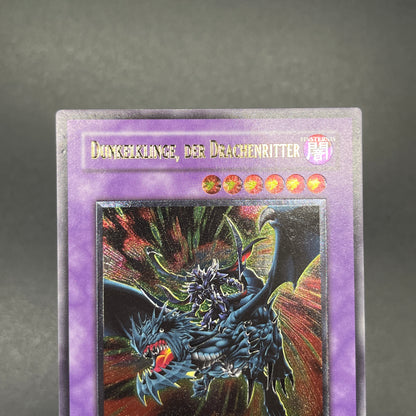 遊戯王　闇魔界の竜騎士 ダークソード/レリーフ/ドイツ語/EU