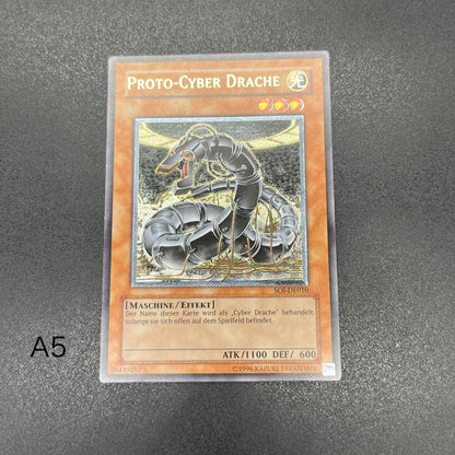 遊戯王　プロト・サイバー・ドラゴン/レリーフ/ドイツ語/EU版