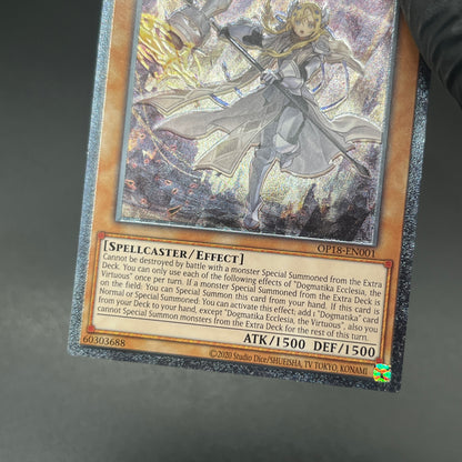 遊戯王　教導の聖女エクレシア/レリーフ/英語/EU版