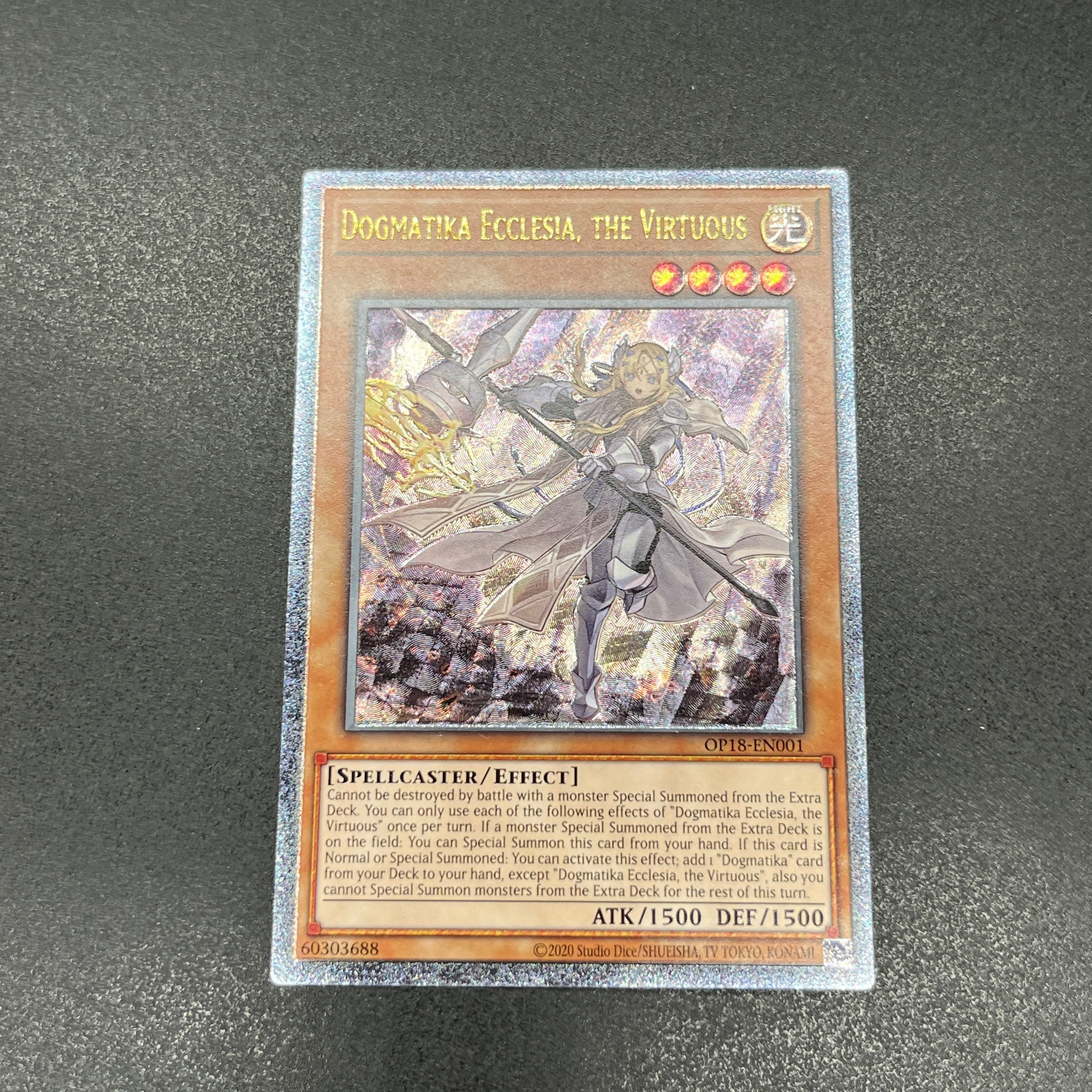 PSA10 EU版 なのっ 英語 教導の聖女エクレシア レリーフ アルティメット