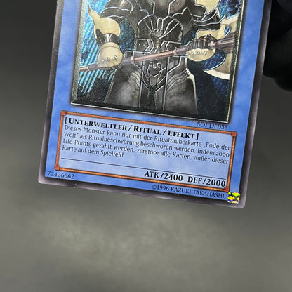 遊戯王　終焉の王デミス/レリーフ/ドイツ語/EU版