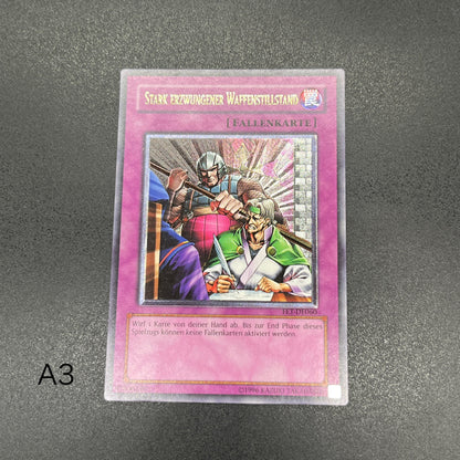 遊戯王　強引な安全協定/レリーフ/ドイツ語/EU版