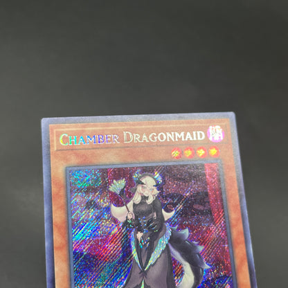 遊戯王　ドラゴンメイド・チェイム/シークレット/英語/1st