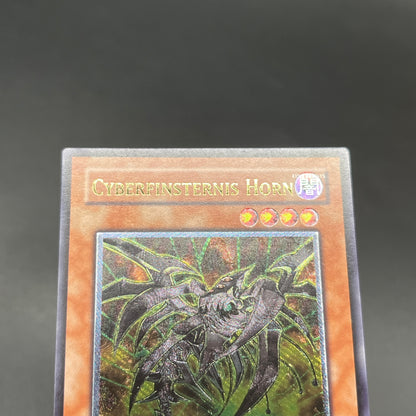 遊戯王　サイバー・ダーク・ホーン/レリーフ/ドイツ語/1st/EU版