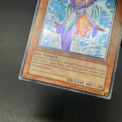 遊戯王　地母神アイリス/レリーフ/ドイツ語/1st/EU版