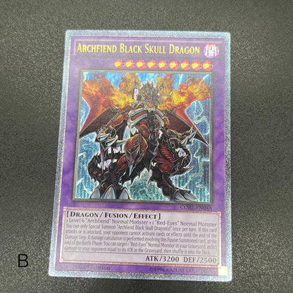 遊戯王　悪魔竜ブラック・デーモンズ・ドラゴン/レリーフ/英語/1st/EU版