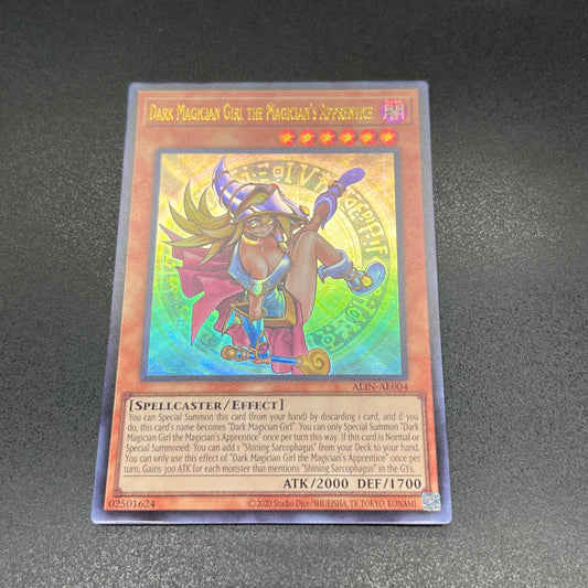 遊戯王　魔術師の弟子－ブラック・マジシャン・ガール/ウルトラ/英語/泰亜版