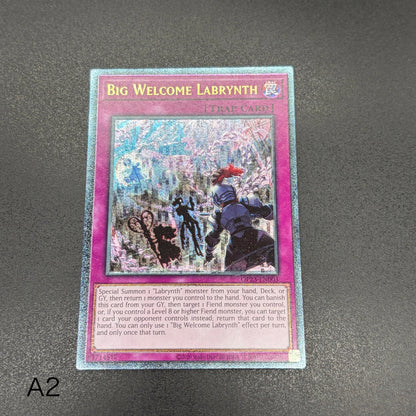遊戯王　ビッグウェルカム・ラビュリンス/レリーフ/英語/EU版