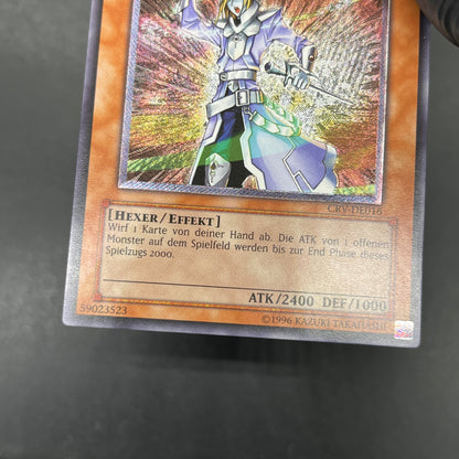 遊戯王　サイバネティック・マジシャン/レリーフ/ドイツ語/EU版